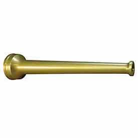 Fire Hose Plain Hose Nozzle - 1 In. NH - Brass 572-1021
