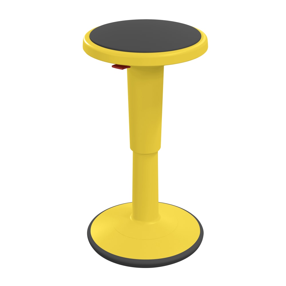 Hierarchy Height-Adjustable Grow Stool, 24inH, Yellow MPN:50970-YELLOW