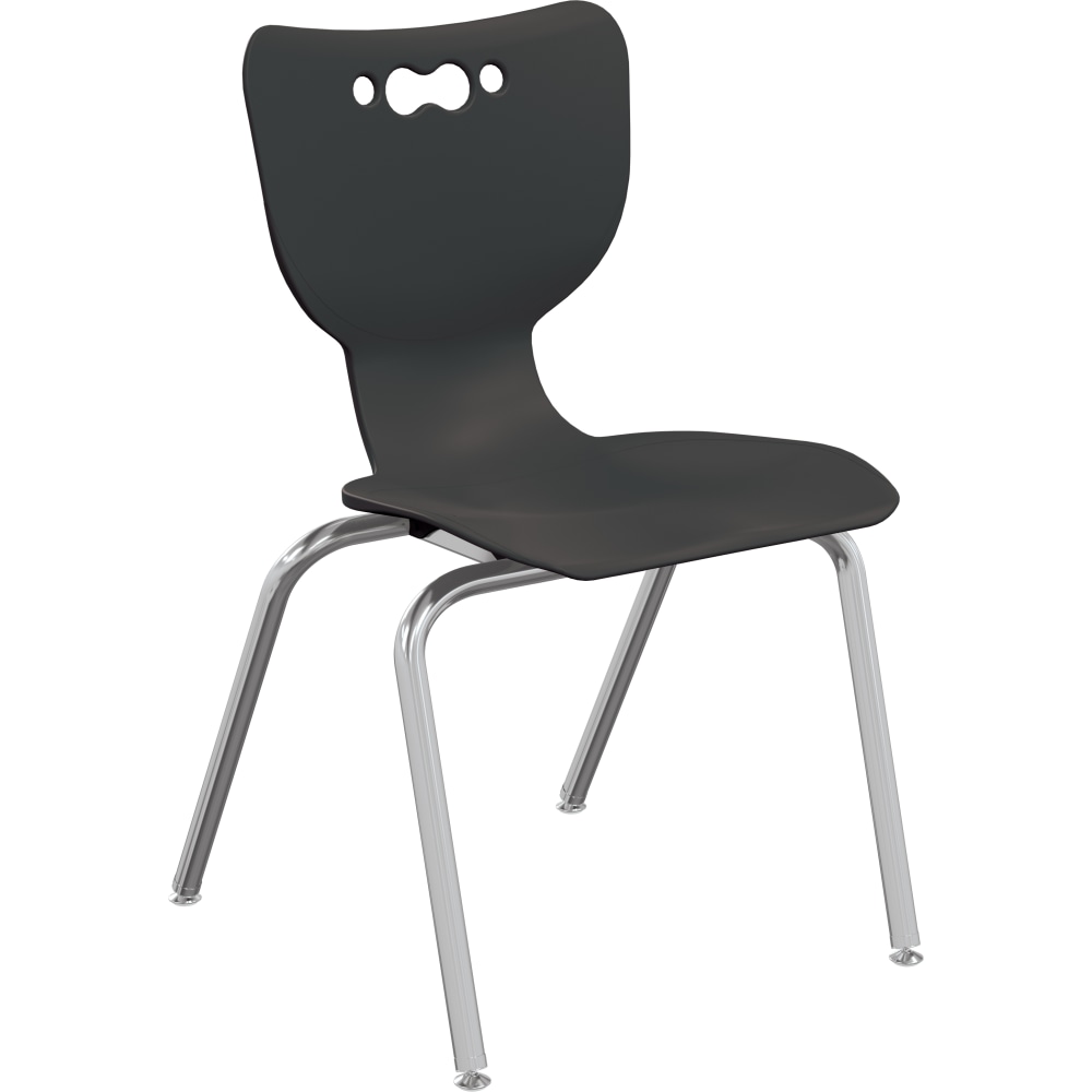 MooreCo Hierarchy Armless Chair, 18in Seat Height, Black MPN:53318-1-BLACK-NA-CH