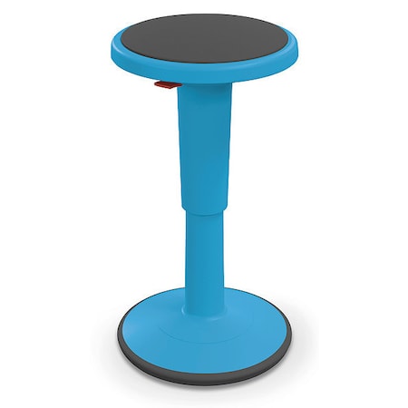Grow Stool, Height Adjustable, Shrt, Blue MPN:50960-BLUE