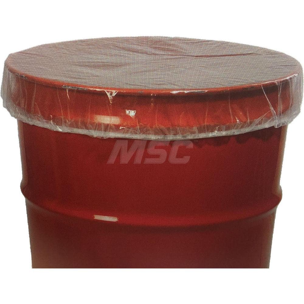 Drum Covers, Liners & Sheets; Compatible Drum Capacity (Gal): 55.00 ; Type: Elastic Cover ; Drum Liner Style: Flexible ; Thickness: 4mil ; Thickness (mil): 4.0000 ; Material: LDPE MPN:55DC - Pkg Qty 100