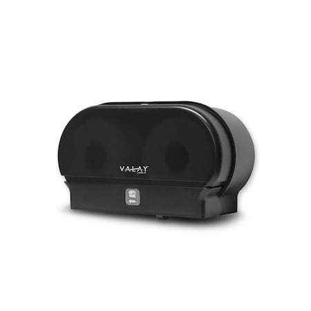 Valay Mini Twin Dispenser Smoke, 15.88in MPN:VT1003-EA