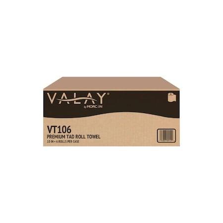 TAD Hardwound Roll Towel White 10in, PK6 MPN:VT106