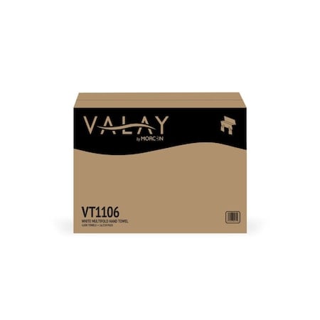 Valay Multifold Paper Towels Whi, PK4000 MPN:VT1106