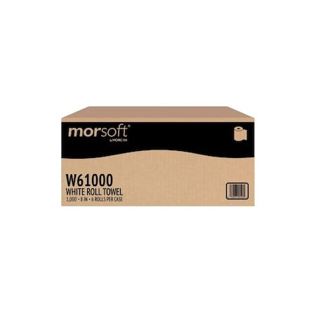 Universal Hardwound Roll Towel Whit, PK6 MPN:W61000
