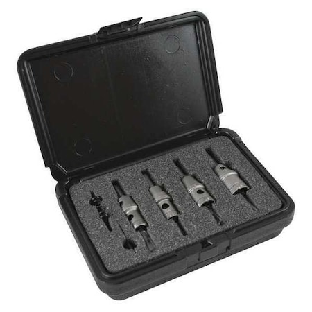 Hole Cutter Kit, 7 Pieces, 4 Teeth MPN:CTD01