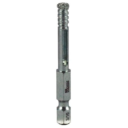 Hole Saw, Diameter:3/16