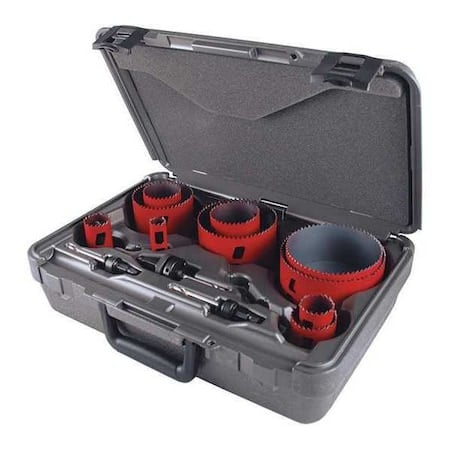 Hole Saw Kit, Saw Sizes 7/8