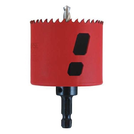 Hole Saw, Diameter:2 9/16
