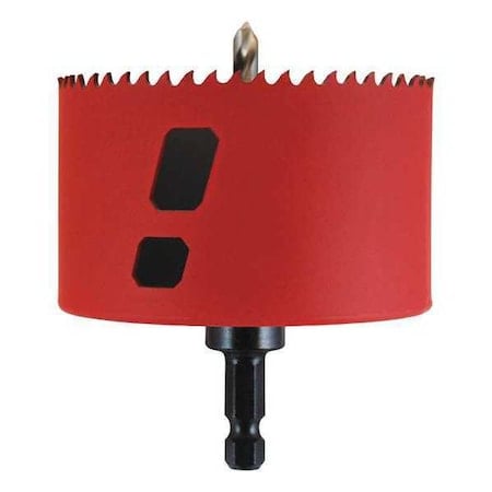 Hole Saw, Diameter:3 1/8