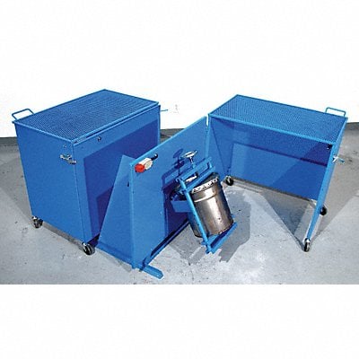 Drum Safety Enclosure BE Steel Blue MPN:GEK-2-305-1
