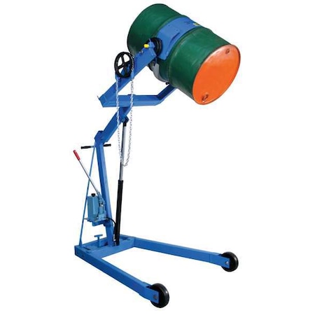 Drum Dumper, 55 gal., 800 lb., Manual Lift MPN:400A-72