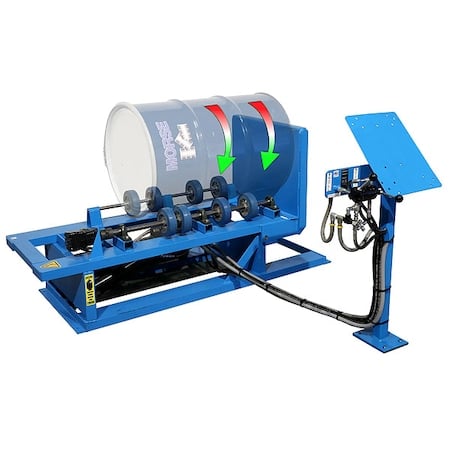 Drum Roller, Hydraulic Lift Drum Loading MPN:456-3