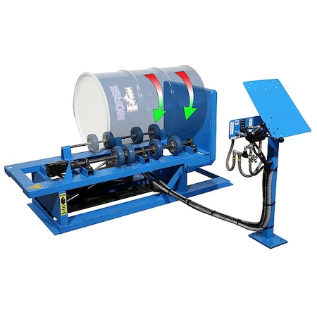 Drum Roller, Hydraulic Lift Drum Loading MPN:456-A