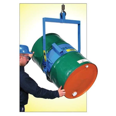 Drum Carrier, 55 gal., 800 lb., Manual Tilt MPN:85A