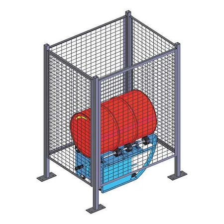 Safety Enclosure, 52inLx40inWx74inH MPN:GEK-201-E1