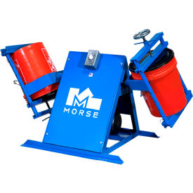 Morse® 1 to 5 Gallon 2 Can Tumbler with Timer - 1-Phase 115V Motor - 100 Lb. Can Cap. 2-305-1