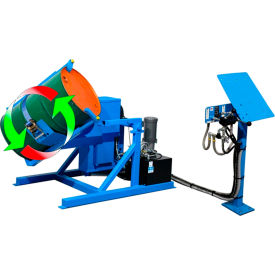 Morse® 310 Series TEFC Tilt-To-Load Drum Tumblers/Drum Mixer 3PH 230V 800 lb. Weight Cap. 310-3