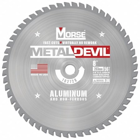 CircularSawBlade, Carbide, Dia:8 MPN:102728-WWG