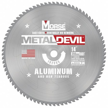 CircularSawBlade, Carbide, Dia:14
