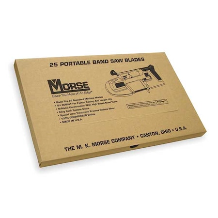 Portable Band Saw Blade, 3 ft. 8-7/8