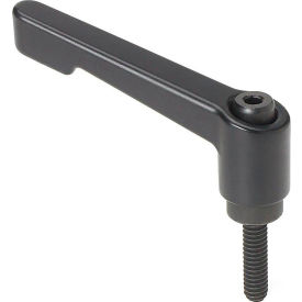Adjustable Handle w/ Stud - M10 x 1.5 x 50mm Stud - 65mm L x 45mm H Die Cast Handle - MH-418 MH-418