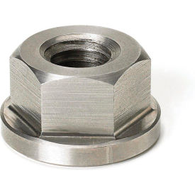 M10 x 1.5 Hex Flange Nut - 17.4mm Hex - 22.2mm Flange Dia. - 12.7mm Height - Stainless Steel CN-510SS