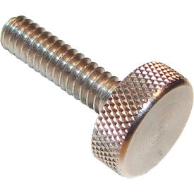 Precision Thumb Screw - M4 x 0.7 - 11mm Thread - 9.5mm Head Dia. - 5mm Head H - SS - Pkg of 5 4147