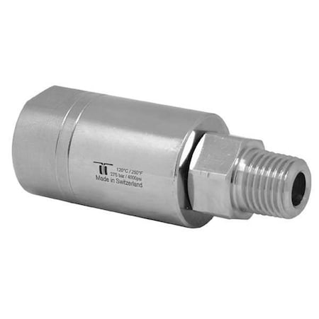 RotaryUnion, Straight, Brass, 1/4