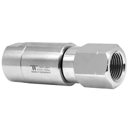 RotaryUnion, Straight, Brass, 1/4