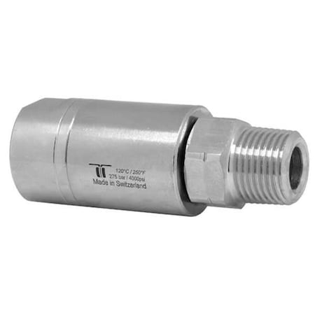 RotaryUnion, Straight, Brass, 3/8