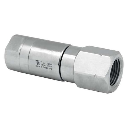 RotaryUnion, Straight, Brass, 3/8