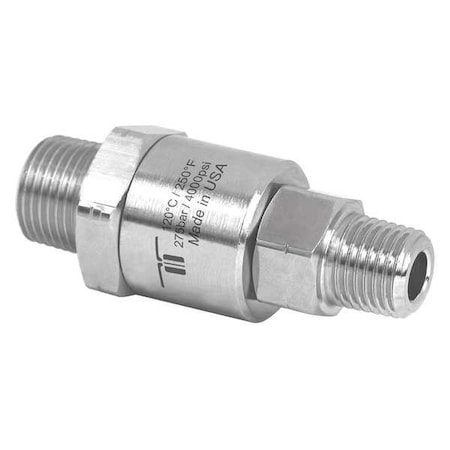 RotaryUnion, Straight, Brass, 1/4