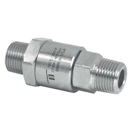 RotaryUnion, Straight, Brass, 3/8