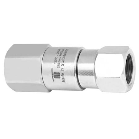 RotaryUnion, Straight, Brass, 3/8