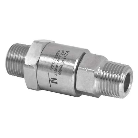 RotaryUnion, Straight, Brass, 3/8