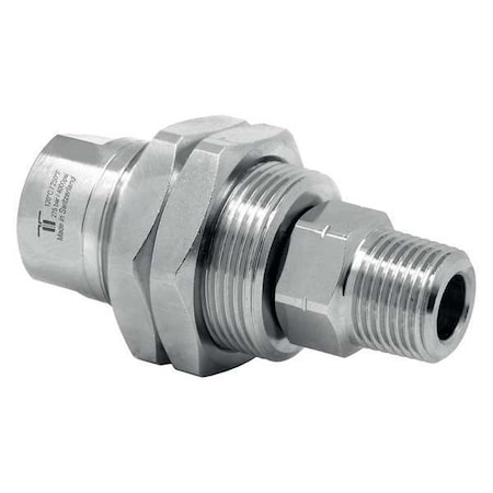 RotaryUnion, Straight, Brass, 3/8