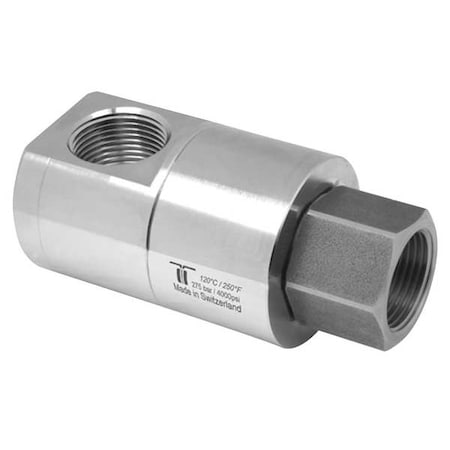 RotaryUnion, Straight, Brass, 1/2
