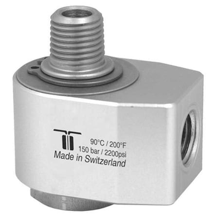 Rotary Union, WDG, NPTF x Male, 3/8 x 1/4In MPN:40.019