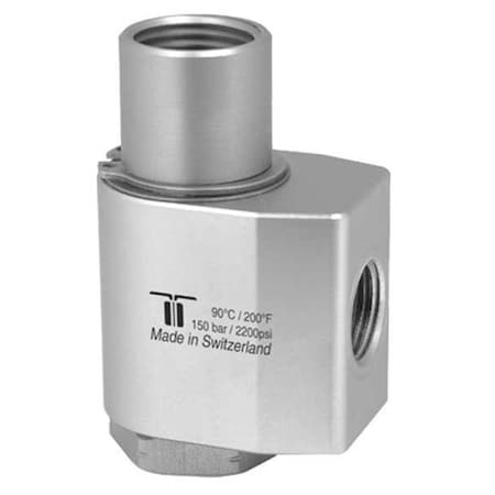 Rotary Union, WDG Swivel, NPTF, 3/8 x 1/2In MPN:40.223