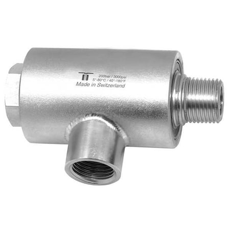 Rotary Union, WDRS Swivel, NPTFxNPTM, 3/4In MPN:41.361