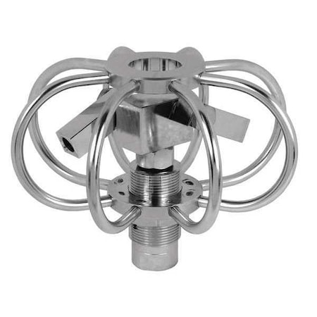 Duct/Tank Cleaner, w/Adj. Spray Arms, 6