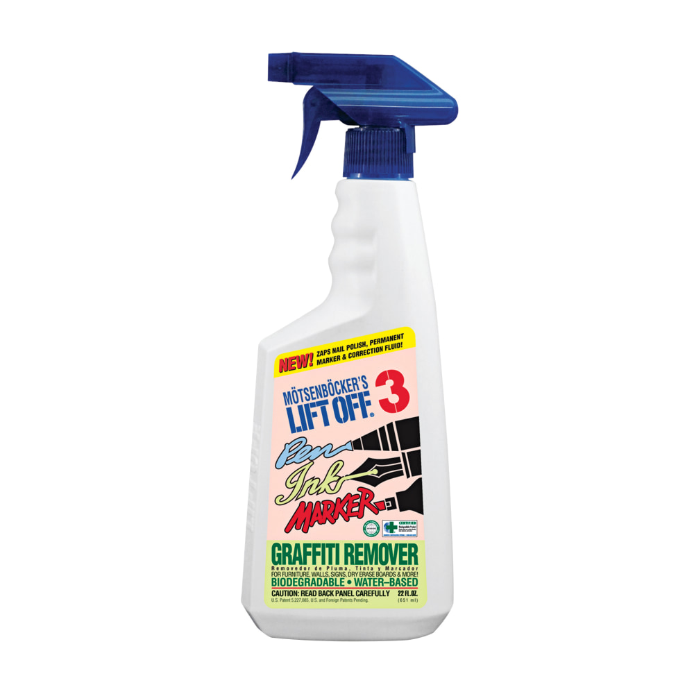 Motsenbockers Lift-Off #3 Pen Ink And Graffiti Remover  22 Oz Bottle MPN:40901