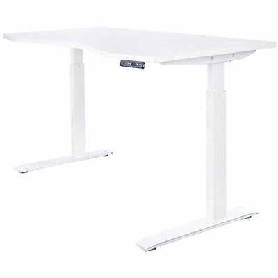 Height Adjustable Desk 60x30 White Wood MPN:SDD60W