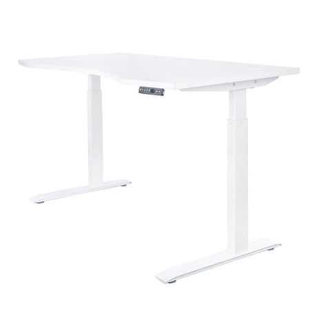 Electric Sit-Stand Desk, 30 in D X 60 in W X MPN:SDD60W