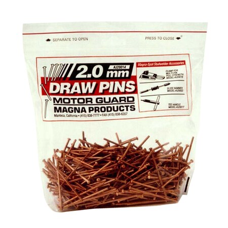Draw Pins, 2.5mm MPN:J20015