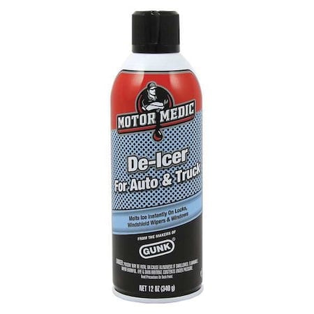 12 oz Windshield De-Icer Aerosol Can MPN:DE1