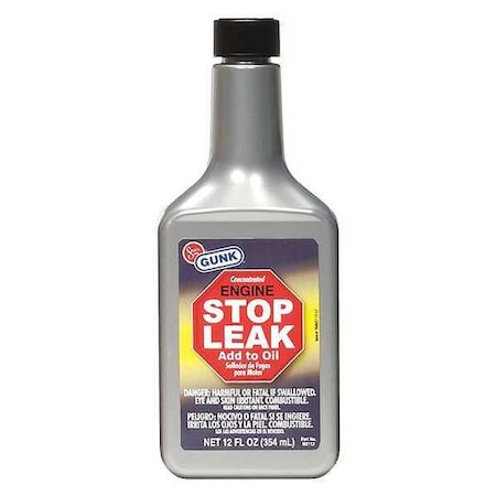 Oil Stop Leak, 12 fl oz Sz, Amber MPN:M2112