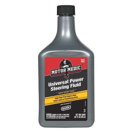 Power Steering Fluid, 32 oz., Bottle MPN:M2732