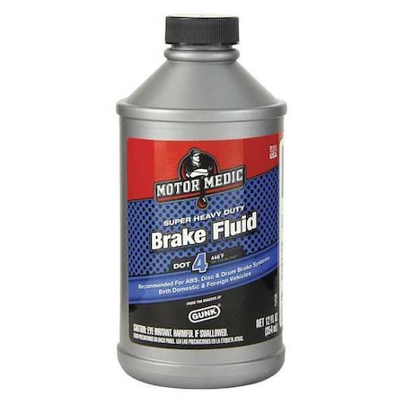 12 oz FMSS 116, SAE J-1703 Brake Fluid - Bottle MPN:M4512/6